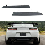 Smoke Lens Rear Bumper Reflectors for Chevy Camaro (2016-2022)
