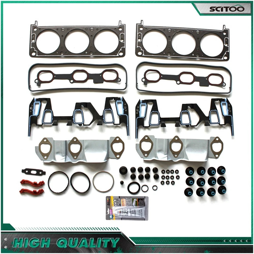 Head Gasket Set for Chevrolet Equinox Pontiac Torrent (2005–2009) 3.4L VIN F V6 OHV