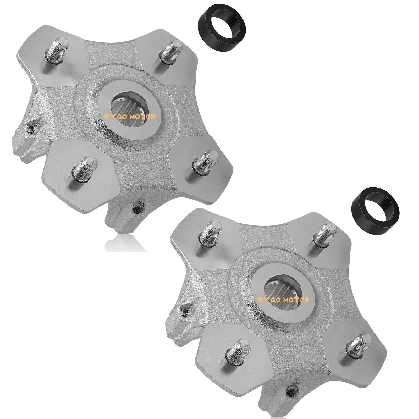 2X Front Left/Right Wheel Hub 0502-421 for Arctic Cat 500 4x4 FIS (2002–2004)