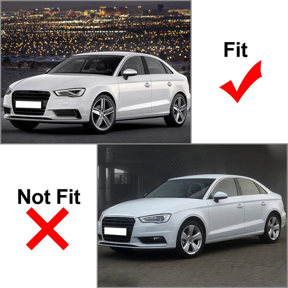 Left Side Front Bumper Fog Light Cover for Audi A3 S3 (2013-2017)