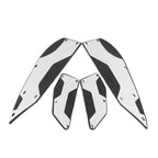 Silver Aluminum Floorboard Kit for Yamaha XMAX 300 250 400 (2017–2023)