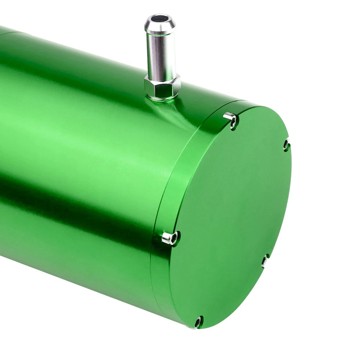 Coolant Recovery Overflow Tank for Universal Vehicles (8.5" x 3", Green)