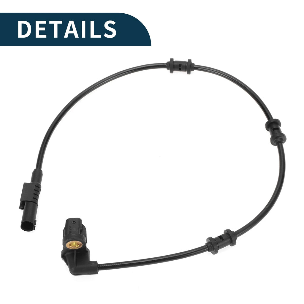 2pcs Rear Left ABS Wheel Speed Sensor for Mercedes-Benz ML350 (2006–2011) No.A1635422018