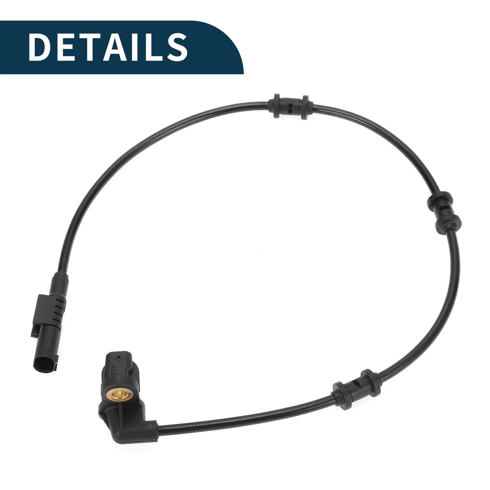 2pcs Rear Left ABS Wheel Speed Sensor for Mercedes-Benz ML350 (2006–2011) No.A1635422018