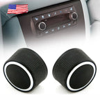 Rear Radio Volume Control Knobs for Chevrolet Silverado Cadillac