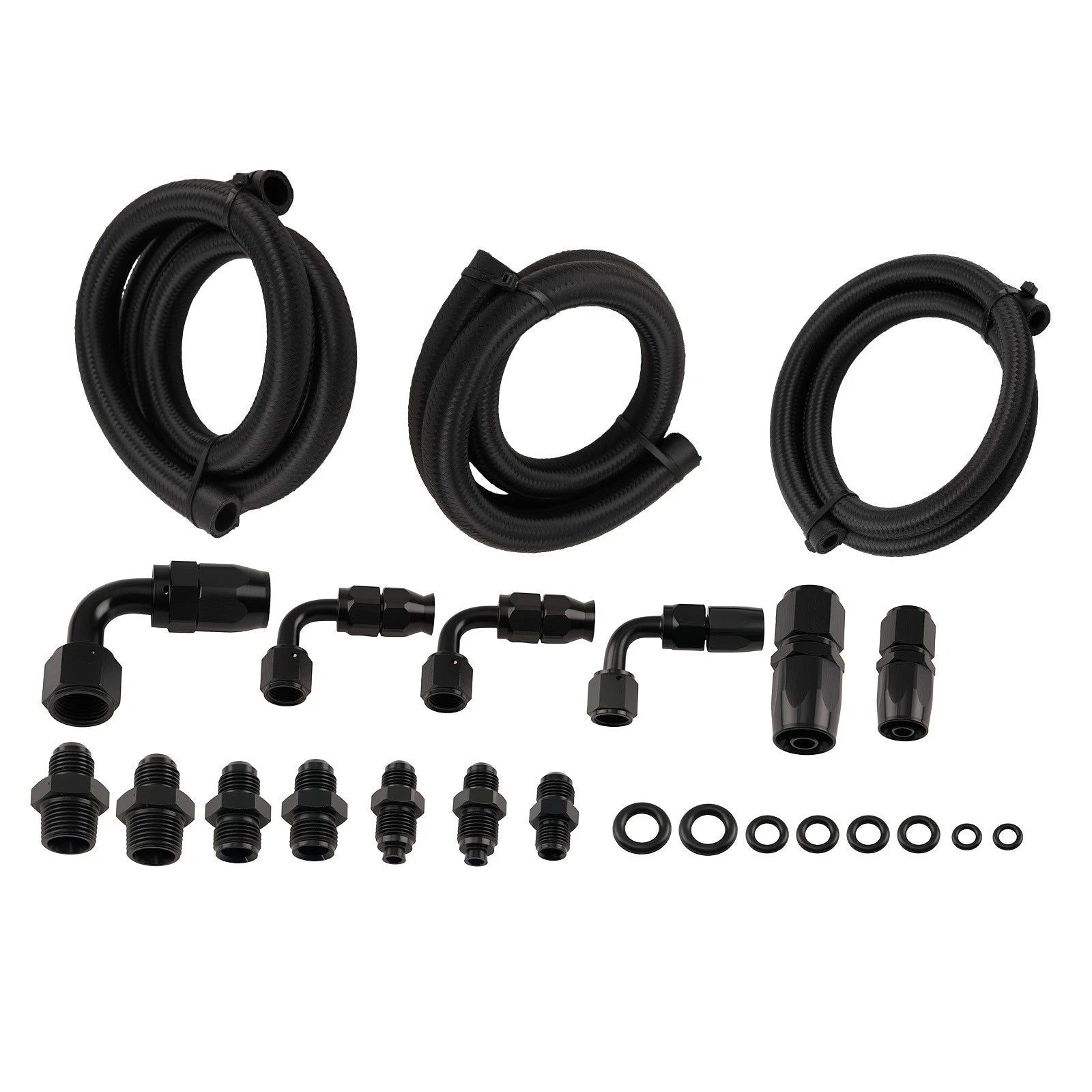 Power Steering Oil Line Kit -6AN -10AN for Universal Remote Reservoir