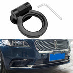 JDM Black Racing Style Tow Hook for Universal SUVs and Trucks (Universal)