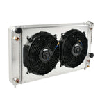 3Row Aluminum Radiator Shroud Fan for Chevy Impala/El Camino (1963–1968)
