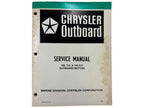 Service Manual for Chrysler Outboards OB3439 (100/115/140 HP)