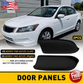 Set of 2 Black Door Panel Armrest Covers for Honda Accord (2008â2012)