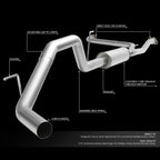 Catback Exhaust System for Nissan Titan 5.6L V8 (2004–2015)