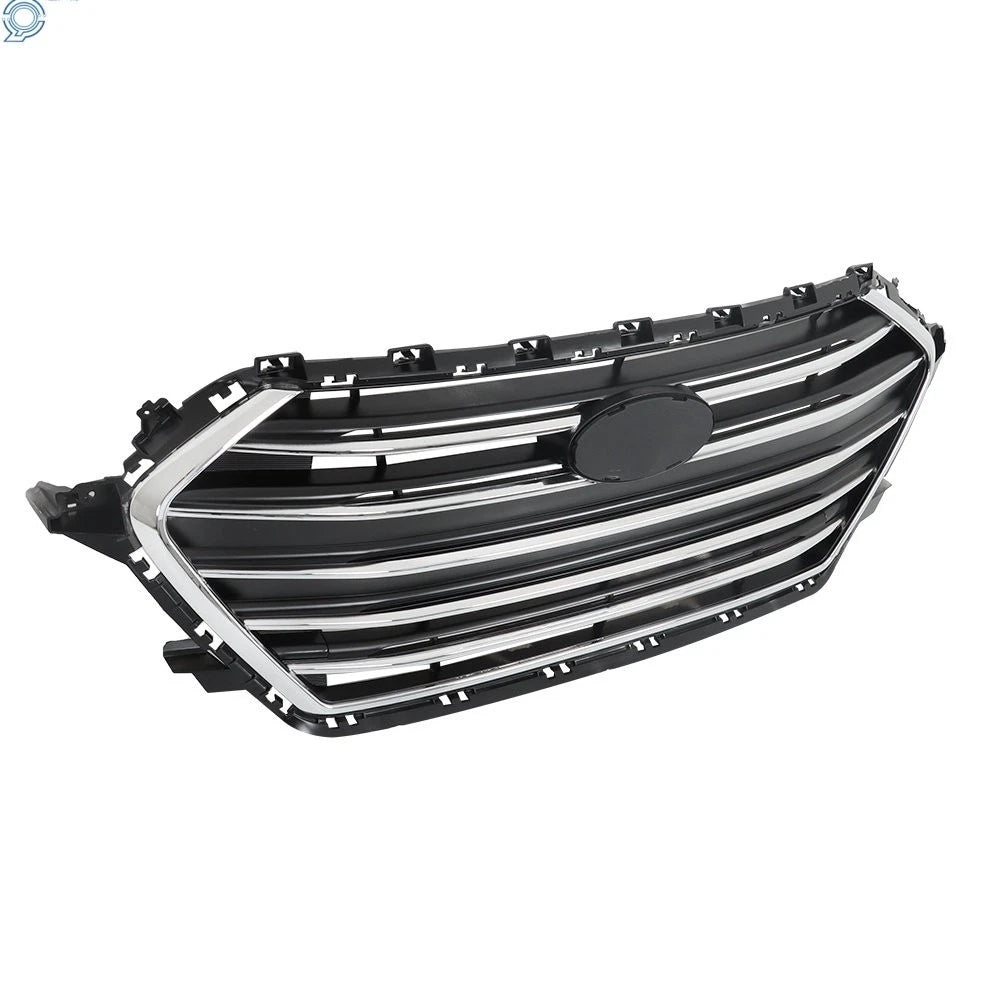 Front Bumper Grille for Hyundai Elantra (2017–2018) Chrome Trim