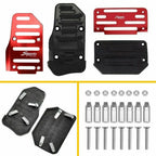 Set of 2 Non-Slip Accelerator Brake Pedal Covers for Universal Fit