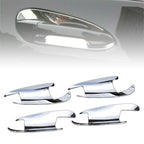 Set of 4 Door Handle Inserts for Mercedes-Benz C-Class GLK W204 (2008–2015)