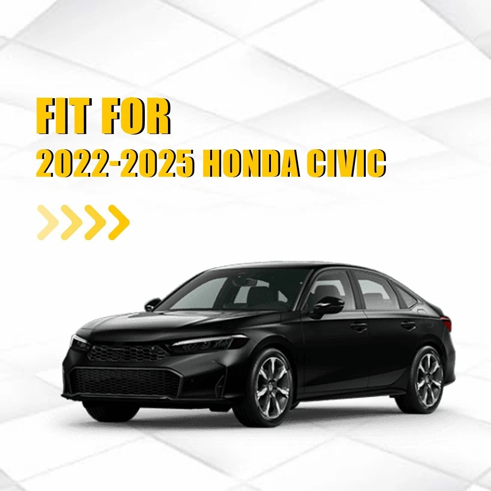 2X Headlight Side Marker Smoke PreCut Vinyl Overlays for Honda Civic (2022–2025)