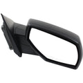 Passenger Side Mirror for Chevy Silverado 1500 (2014–2018) Textured Manual Fold