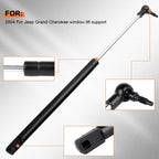 2X Rear Window Lift Supports for Jeep Grand Cherokee (1999–2004)