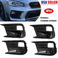 Set of 2 Fog Light Lamp Bezel Covers for Subaru WRX STI (2018–2021)