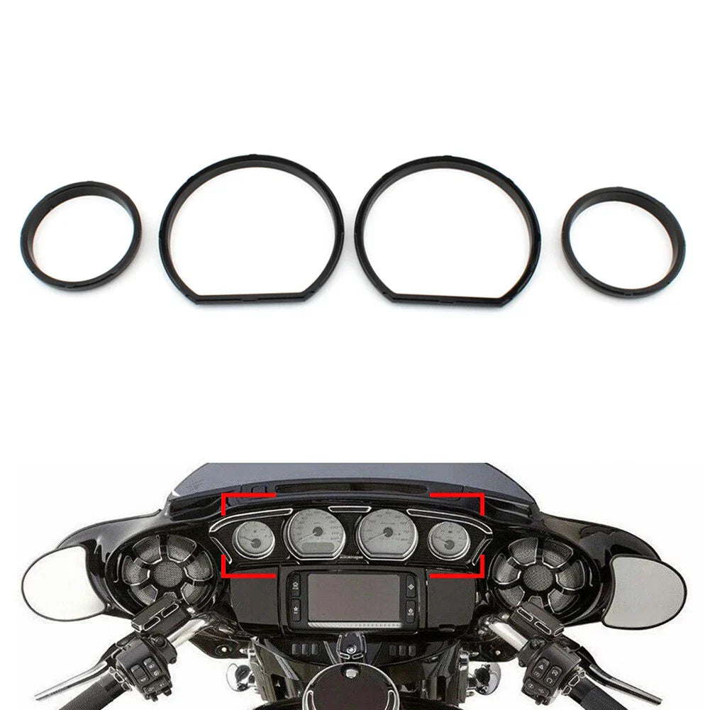 Instrument Board Gauge Bezel for Harley Touring Electra Glide (2014-2023)