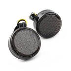 12V LED Round Smoke Turn Signal Indicator Light for Car (No Year Specified)