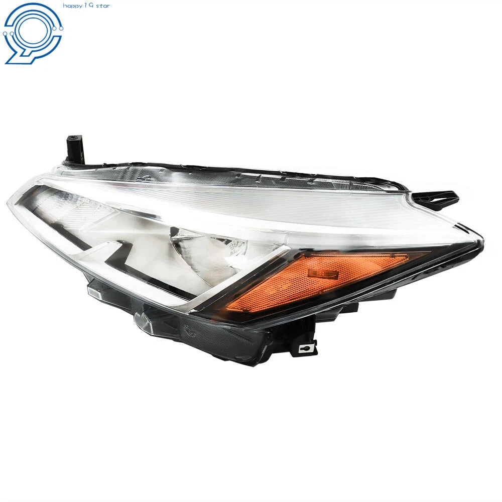 Halogen Chrome Headlight Assembly Left Side LH for Nissan Kicks (2021–2023)