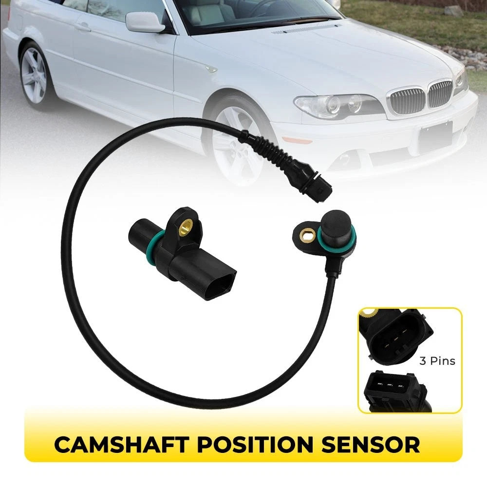 Set of 1 Intake & 1 Exhaust Camshaft Position Sensor for BMW 330Ci 325Ci X3 (2000–2006)