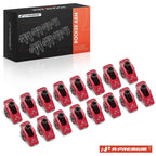 Red Aluminum Roller Rocker Arms for Small Block Chevy SBC 350 (2024)