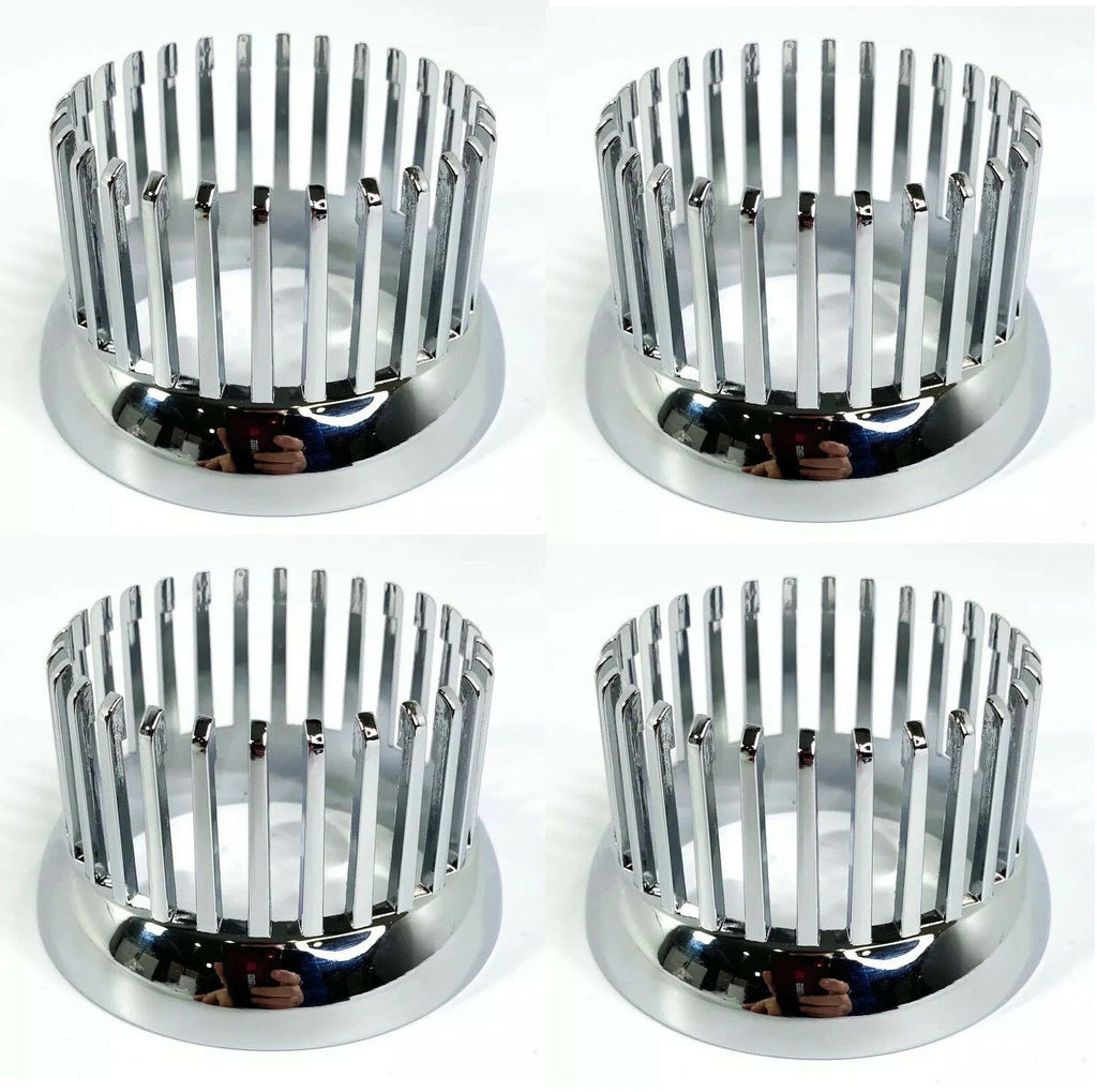 Tail Light Bezels Flush Mount Metal Chrome Custom for Cadillac (1959–1960)