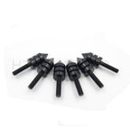 6X Black Windscreen Bolt Screw Kit for Motorcycle (Sport Bike Cruiser)