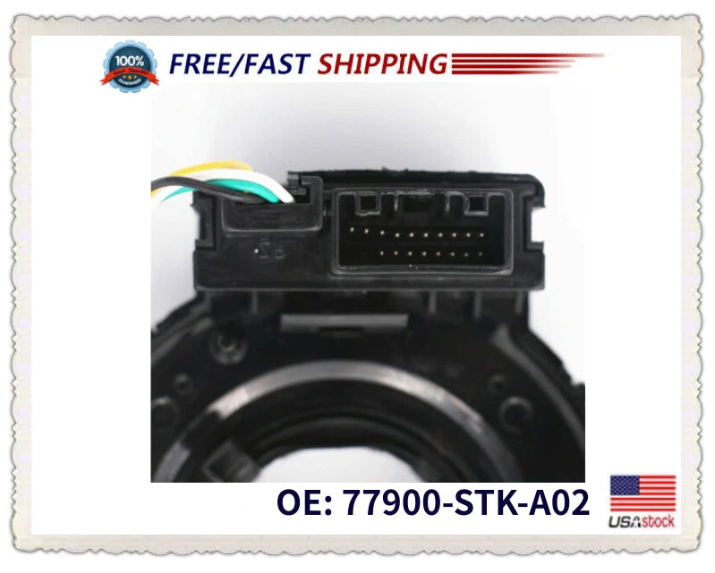 Clock Spring for Honda CR-V (2007–2011) / Honda Civic (2009–2011) 77900-STK-A02