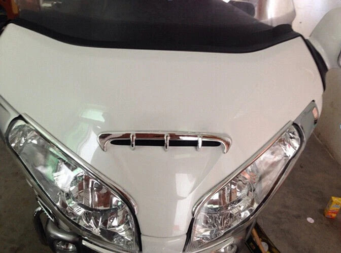 Chrome Fairing Eyebrows Trim for Honda GL1800 (2001–2011)