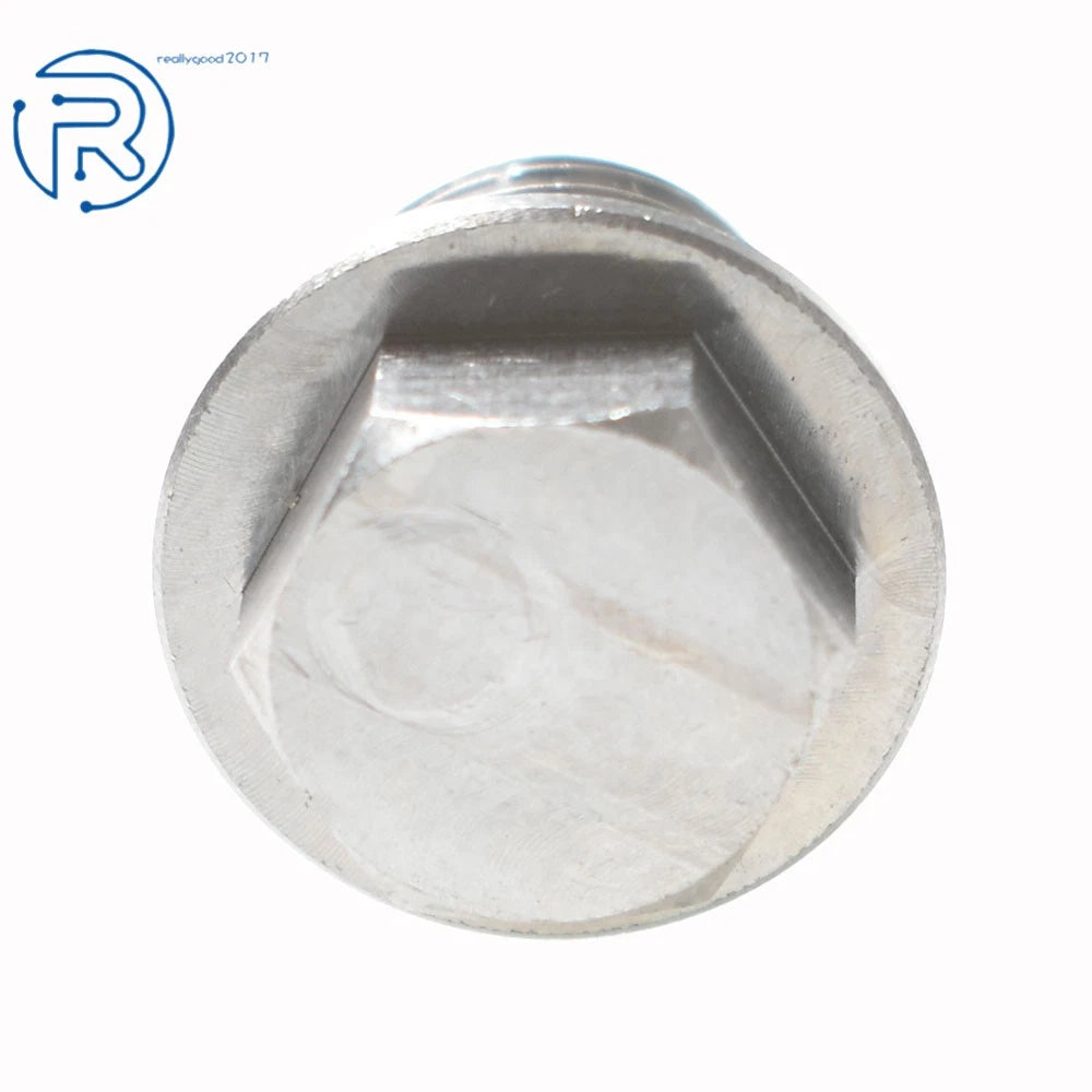 Stainless Steel Oil Drain Plug M14 x 1.5 with Neodymium Magnet for Universal