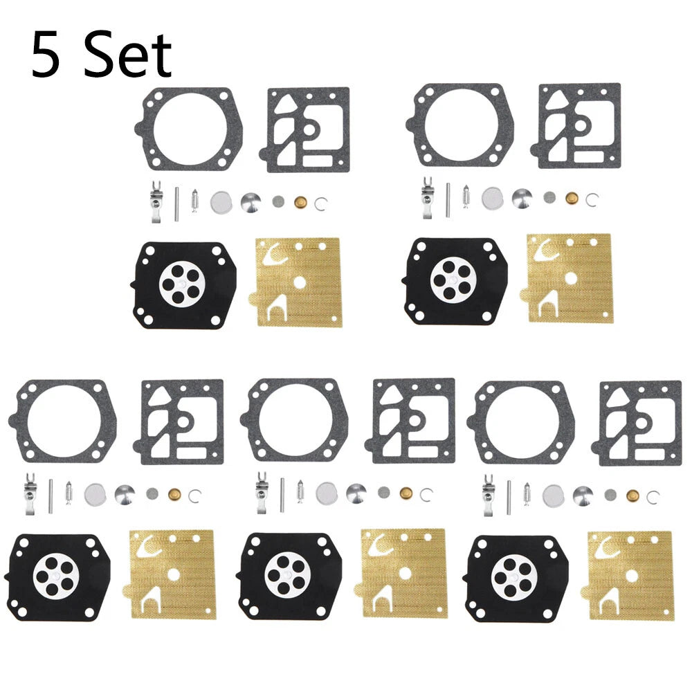 5X Carburetor Rebuild Kit for Walbro K22-HDA Chainsaw