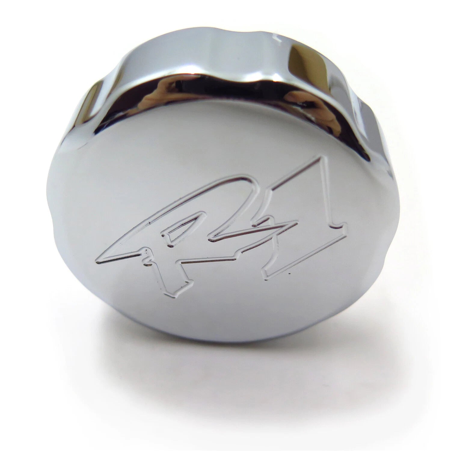Chrome Brake Fluid Reservoir Cap Cover for Yamaha YZF-R1 (1998–2024)