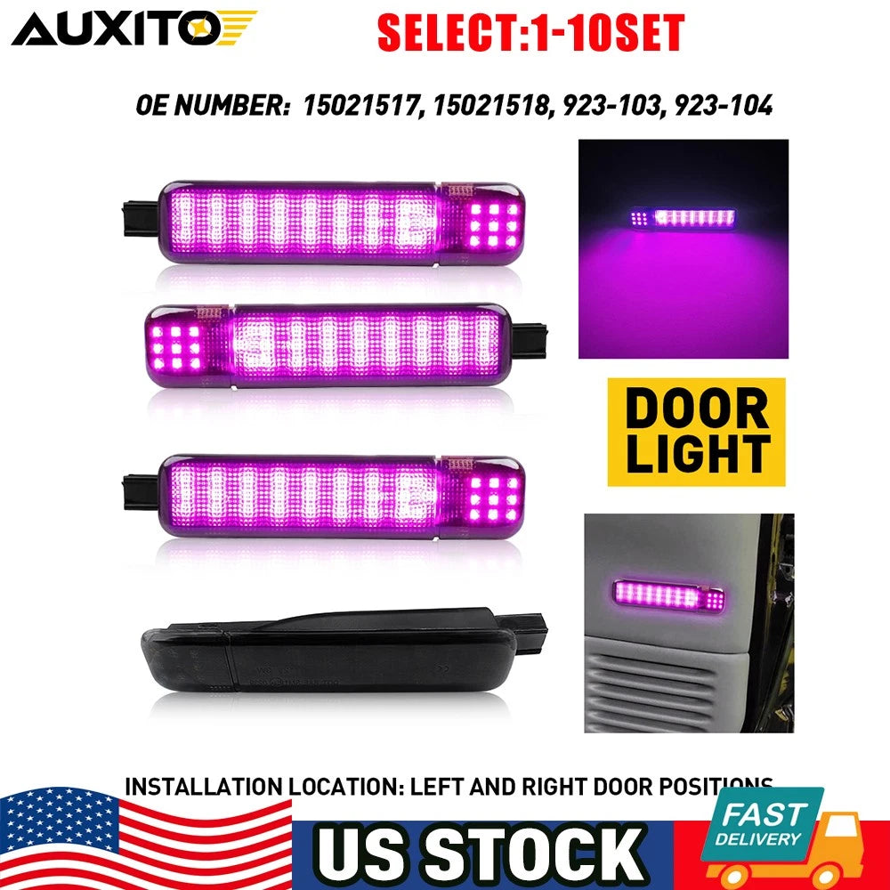Purple LED Interior Courtesy Lights for GMC Sierra Yukon XL (2000)