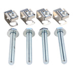Set of 4 Exhaust Hardware Bolts for Automotive Maintenance (38-16)