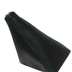 Manual Shift Boot for Honda CRX (1984–1987) Black Green Stitch