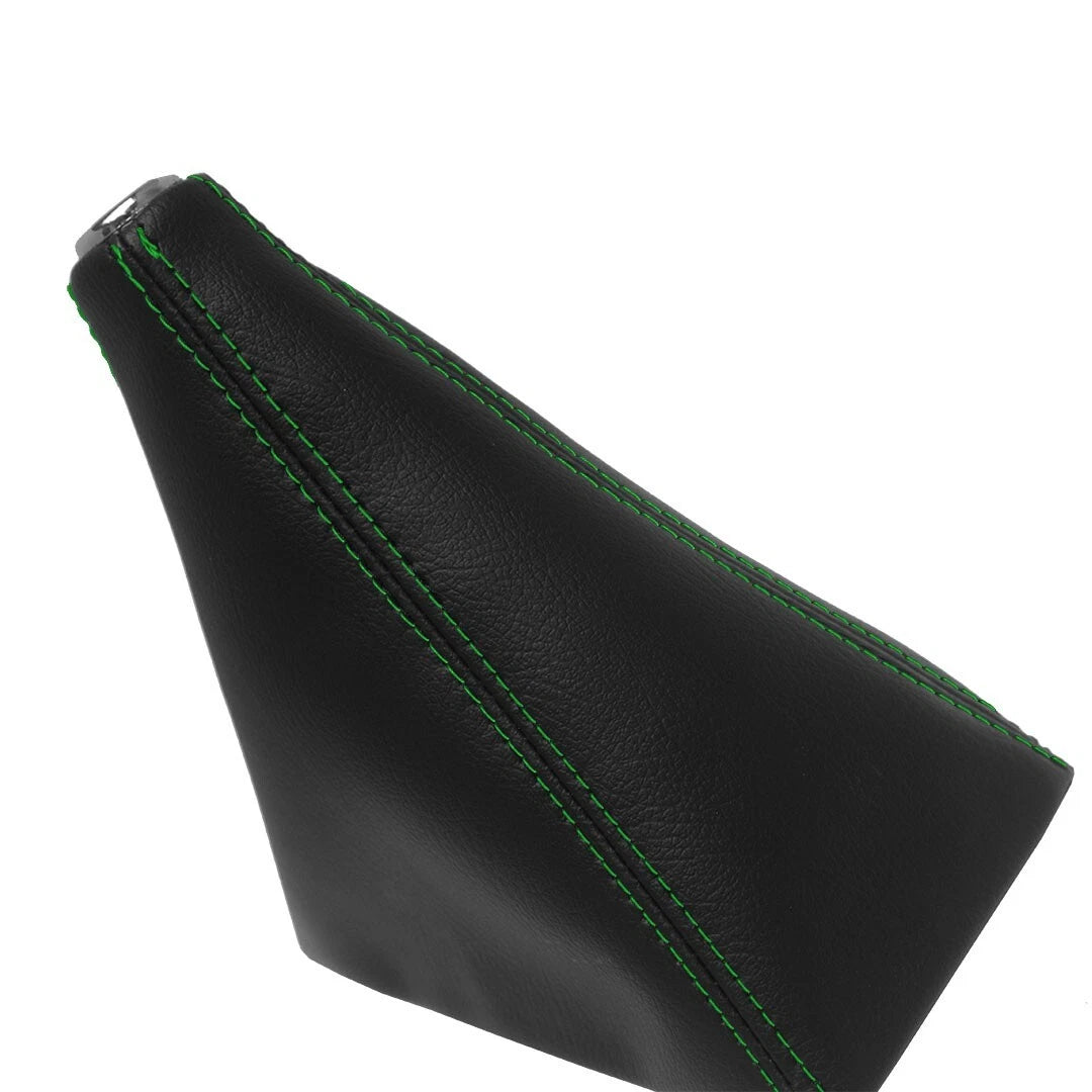 Manual Shift Boot for Honda CRX (1984–1987) Black Green Stitch