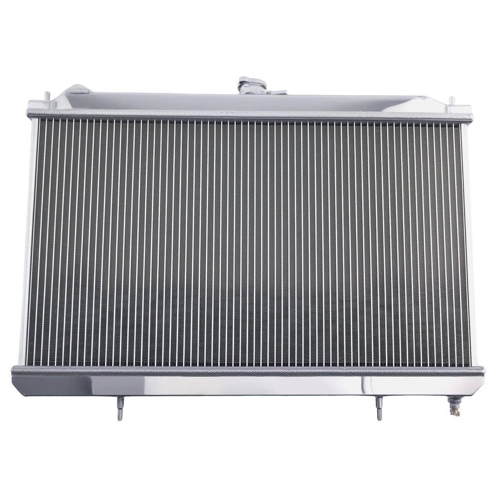 2Row Radiator for Nissan 240sx LE 1995-1997 1751 CU1751 Aluminum Downflow