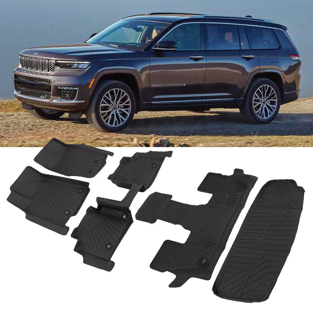 All Weather Floor Mats + Cargo Liner for Jeep Grand Cherokee (2021–2024)