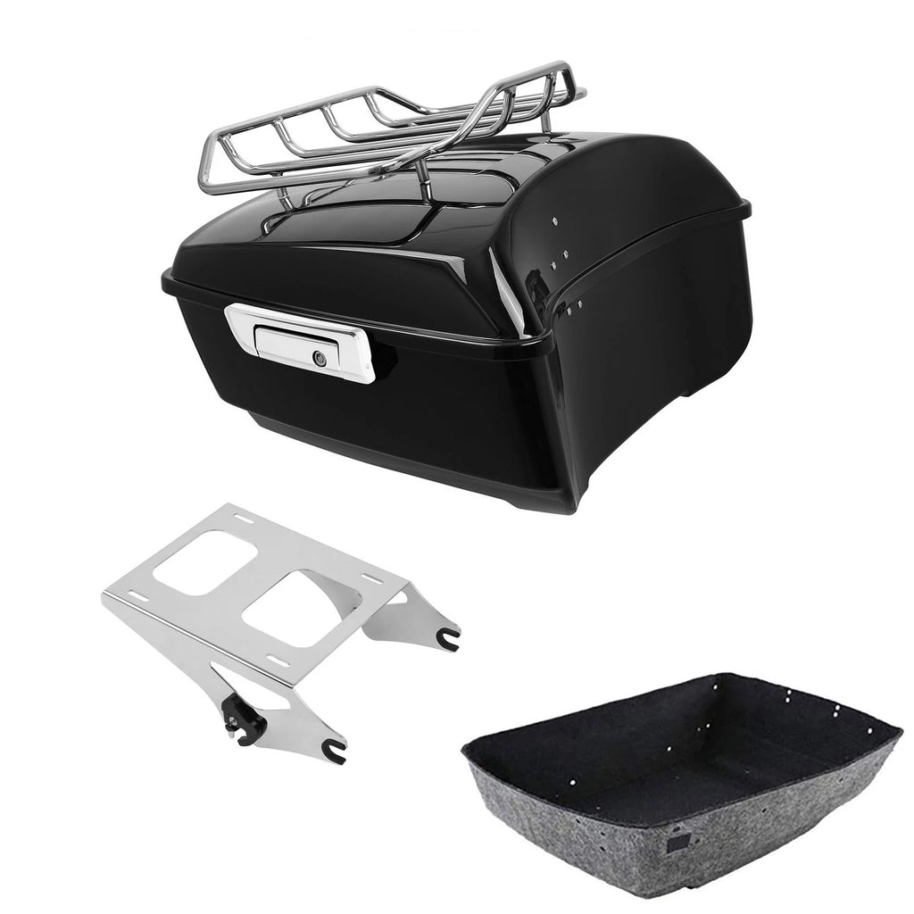 Trunk Luggage Rack Mount for Harley Touring Road Street Glide (2014–2026)