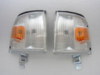 Clear Corner Lights for Isuzu TF TFR Holden Rodeo Vauxhall Brava (1995-1996)
