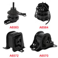 4X Engine Motor Mount Kit for Honda Accord 2.3L (A6572 A6564 A6583 A6570)