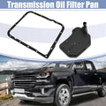 Set of 1 Transmission Filter Oil Pan Gasket Kit for Chevrolet Silverado (2007–2019)