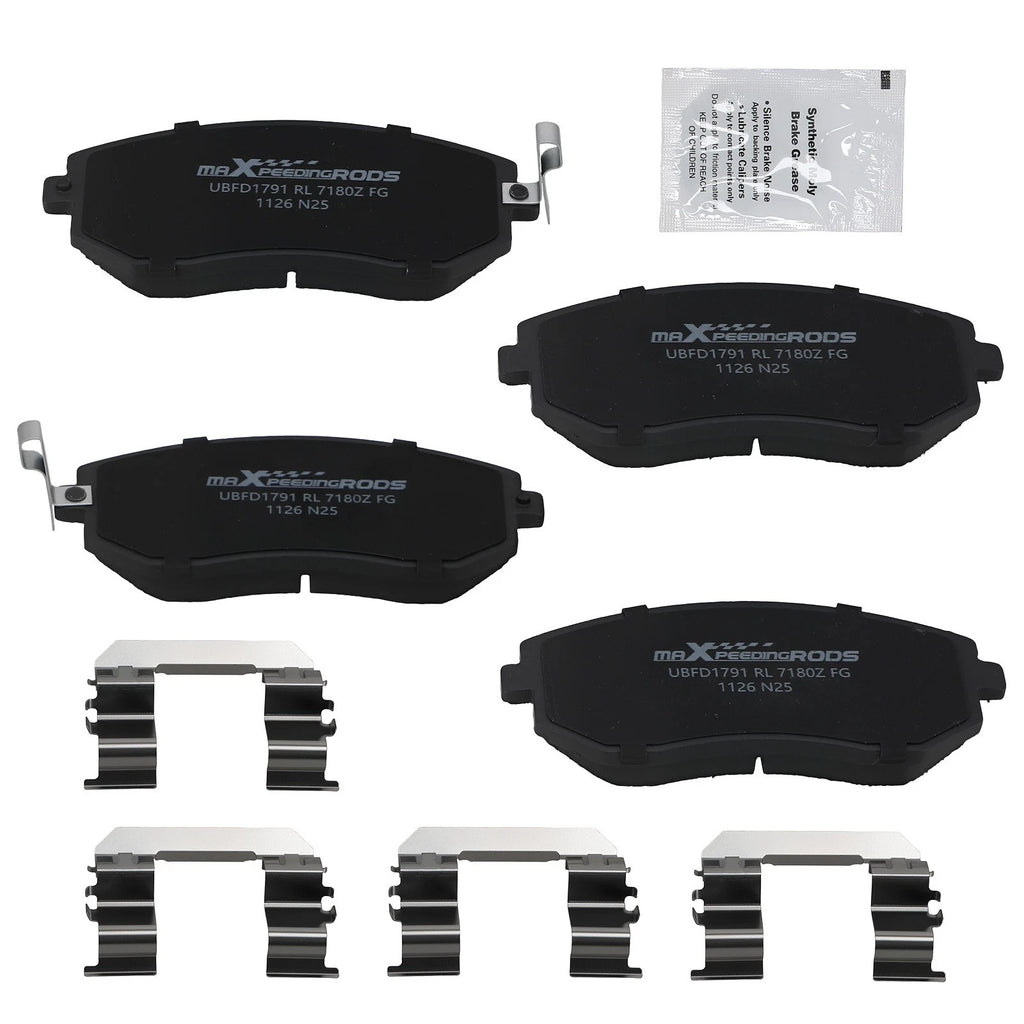 Front Ceramic Brake Pads Set for Saab 9-2X 2005-2006 Subaru Legacy 2002-2013
