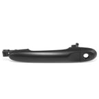 Front Left Exterior Door Handle for Nissan Versa (2007–2012) w/Keyhole, Textured Black