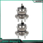 2X Rear Wheel Bearing Hub Assembly 512496 for Ford Escape (2013–2019) FWD