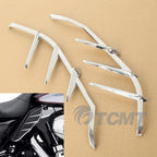 Chrome Mid-Frame Air Deflectors Trims for Harley Touring Tri Glide (2009–2023)