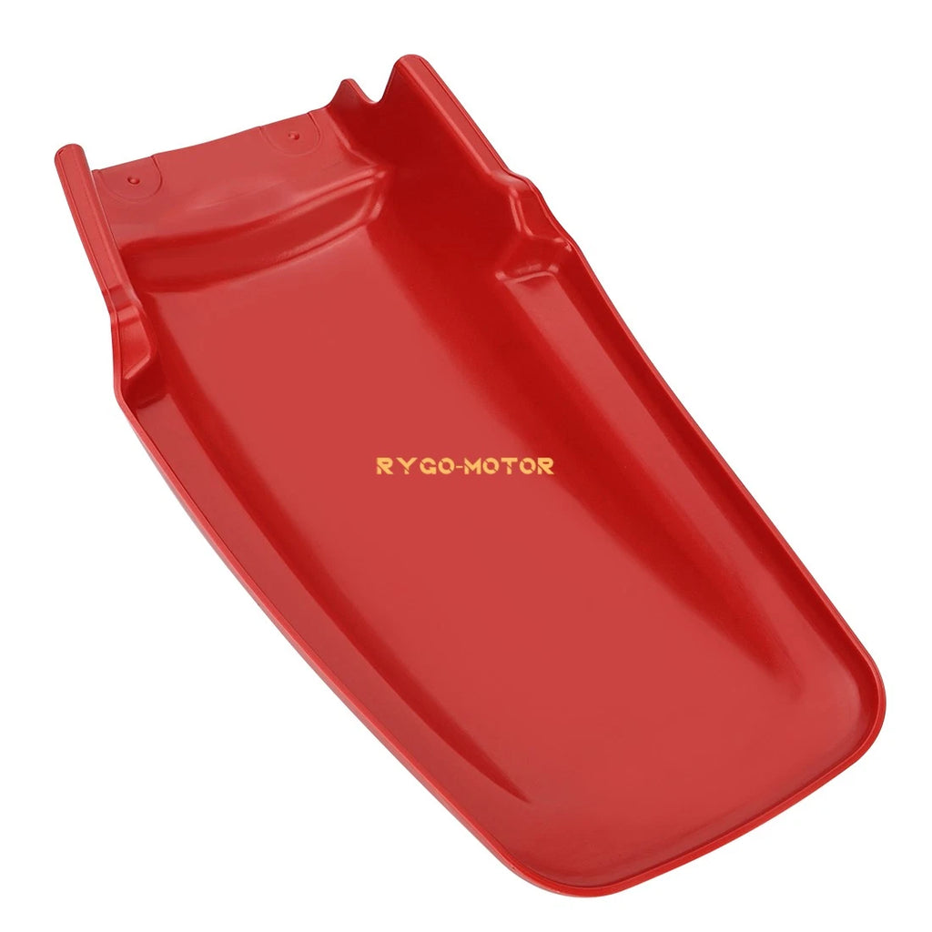 Red Rear Fender for Honda XR200R (1986–2002) Plastic Mud Guard
