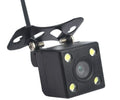 12V 140�� Square 4LED Backup Camera for Car Reverse Night Vision